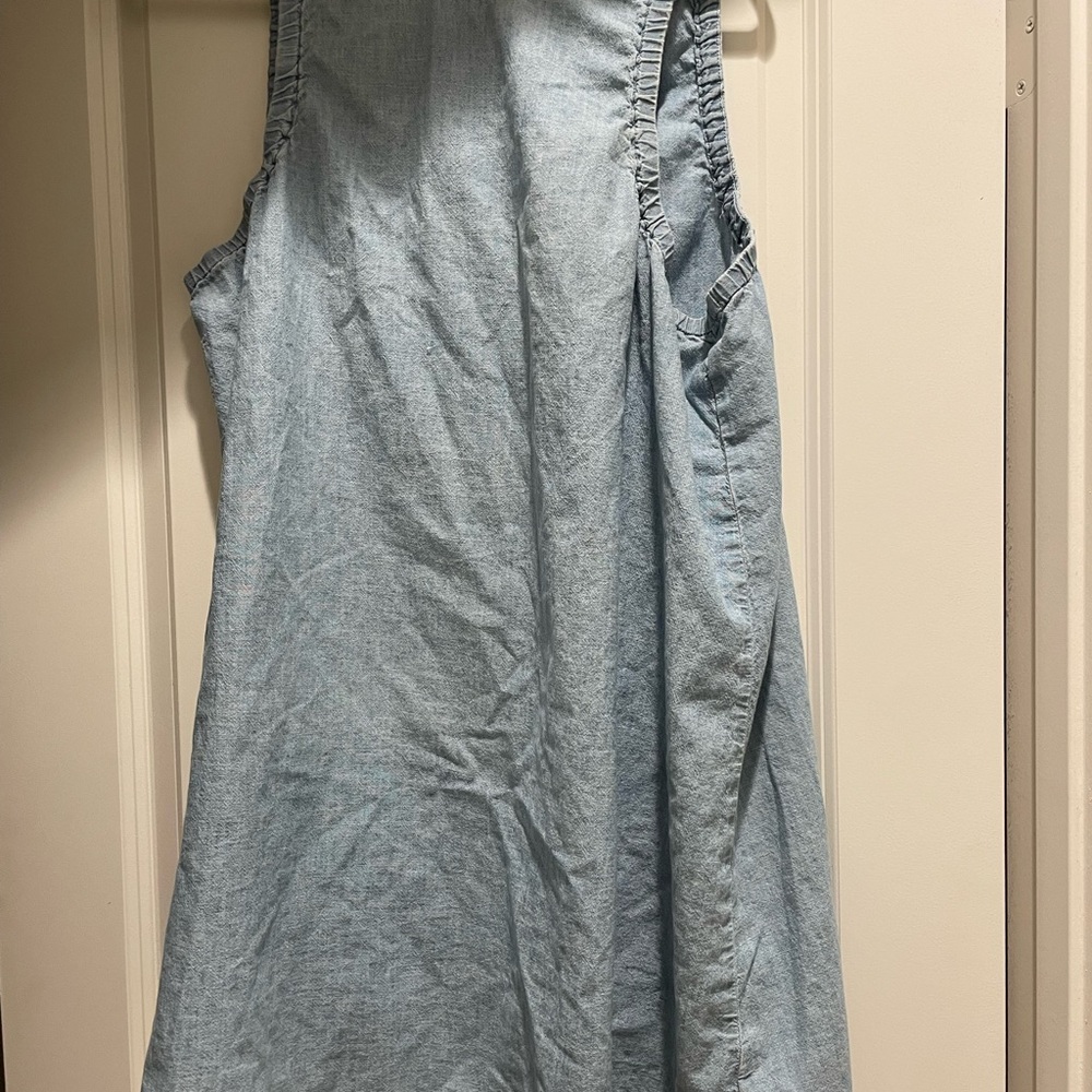 a.n.a Denim Blue Dress